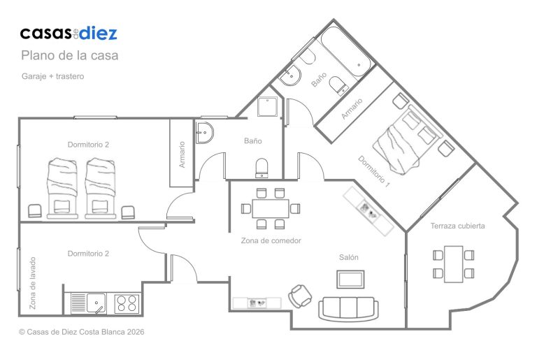Apartamento terraza