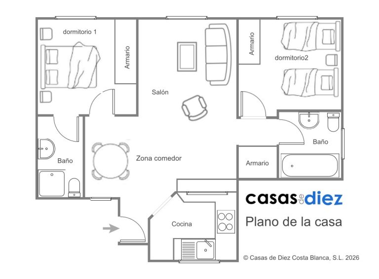 Apartamento playa